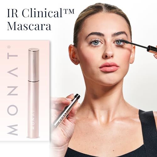 MONAT IR Clinical¢â Mascara ? Lash Enhancing & Volume Boosting ? Smudge Resistant Non-Flaky Natural Beauty Product ? Long Lasting Mascara for Healthy & Strong Lashes