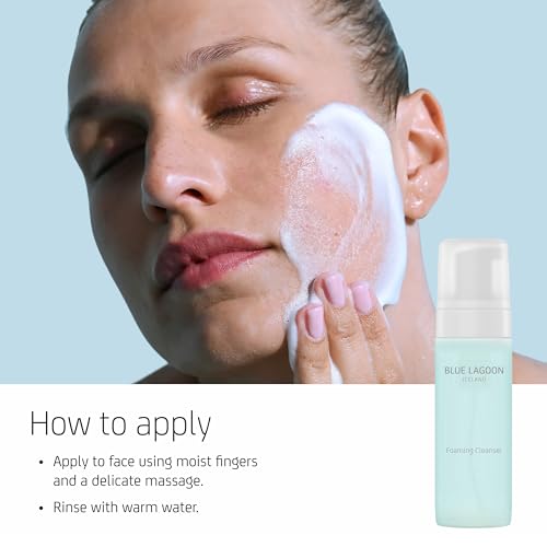 Blue Lagoon Skin Science - Natural Foaming Face Cleanser | Sustainable, Bioactive Icelandic Skincare (5 fl oz | 150 ml)