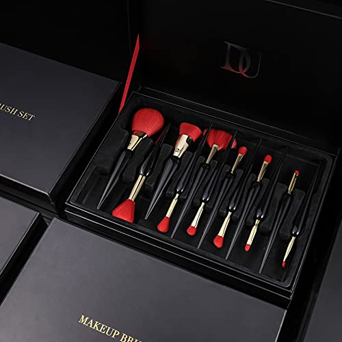 DUcare Makeup Brushes 12Pcs +DUcare Makeup Brush Organizer