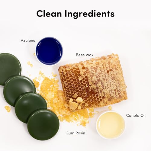 Parissa Hard Wax Refill Pods |15 Pods (13.2 Oz) | No-Strip Hot Wax with Natural Beeswax, Salon-Strength for Brazilian, Bikini & Facial Hair Removal | For Sensitive Skin, Chin, Upper Lip & Face