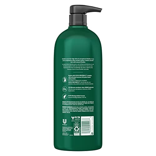 TRESemm? Cruelty-Free Pro Infusion Fluid Smooth Conditioner For Silky & Supple Hair Infused With Natural Coconut Droplets + Plant-Based Salon Protein + Niacinamide 33.8oz