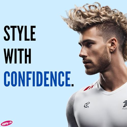 Dippity Do Power XX-treme Hold Durable Hair Gel, Durability, High Shine, All Day Hold, Non Greasy, Natural Feel, Non Flaking, Level 10 Strength, Clear, For Men & Teens, 11.8 Fl Oz