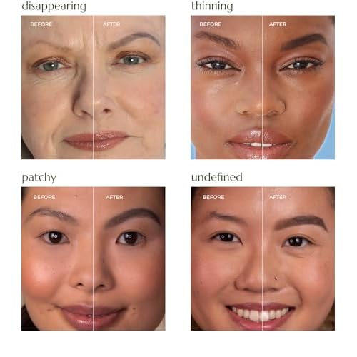 Chella Eyebrow Cream, Tantalizing Taupe - Vegan, Cruelty Free, Paraben Free, Gluten Free Eyebrow Pomade Makeup - Long Wearing, Velvet Consistency, Water Proof