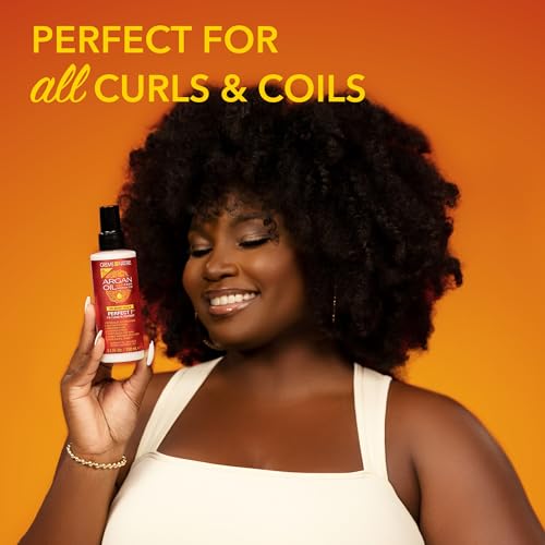 Creme of Nature Perfect 7¢â Leave-In Treatment, 7-in-1 Spray For Frizz-Control, Protects From Heat and Detangles, Infused with Argan Oil, 5.1 fl oz