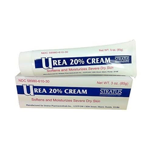 20% Almond Scent Cream 3oz - Dry Skin Moisturizer for Eczema & Psoriasis