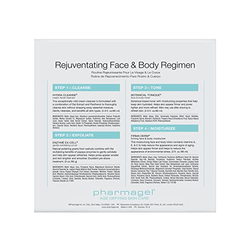 Pharmagel Rejuvenating face & body basic regimen
