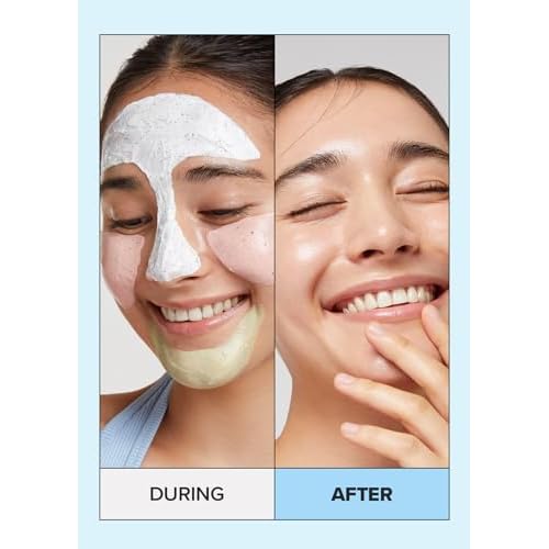 I DEW CARE Tiger Headband Wash-off Masks Set - Scoop Party + Face Wash Headband - Unisex Skincare Mask for Face