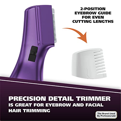 Wahl Pure Confidence Rechargeable Electric Trimmer, Shaver, & Detailer for Smooth Shaving & Trimming of The Face, Underarm, Eyebrows, & Bikini Areas ? Model 9865-100