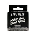 L3 - Level 3 Double Edge Razor Blades - Platinum Coated, Stainless Steel Razor Blades for the Close Shave - for Double Edged Safety Razors - 100 Count (4)