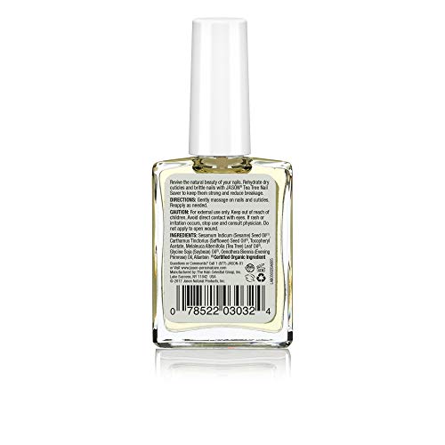 Jason Nail Saver, Tea Tree, 0.5 Oz