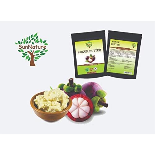 Kokum Butter - Light, Firm Butter, Use to Make Soap, Lotion Bars, Lip Balm, Body Butter - Scent-Free (4 Oz)
