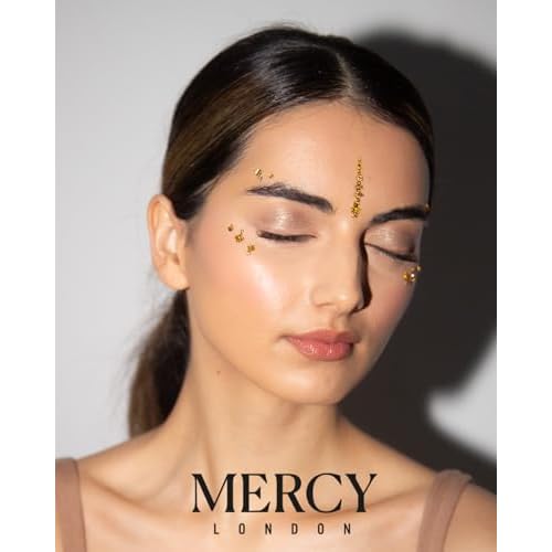 Gigi Gold Bindi ? Crystal Indian Bindi Face Jewels Gold Multi Packet