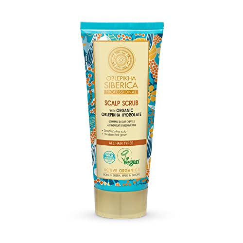 Natura Siberica Oblepikha Sea Buckthorn Scrub for Scalp Sea Buckthorn Oil 200ml