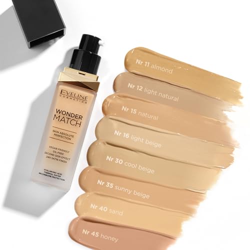 Eveline Cosmetics Wonder Match No.15 Natural Face Fluid 30ml