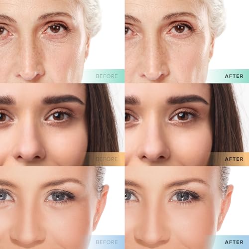 Cosmedica Skincare Facial Serum Trio Set Value for Clear Skin - Vitamin C Super Serum, 2.5% Retinol Serum, Pure Hyaluronic Acid Serum ? Vegan, Cruelty-Free Skincare 6 pack