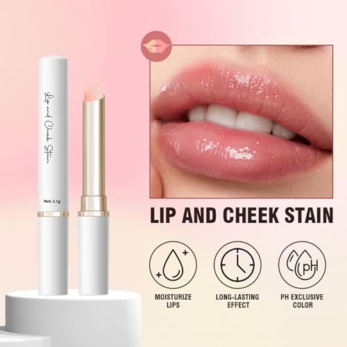 4pcs-Ph Lip Balm£¬Waterproof Temperature Color Change Lip Balm,Long-Lasting Hydrating Moisturizing Lip Tint,for Daily Lip Care Festival Makeup Gift for Women(Pink & Red & Peach & White)