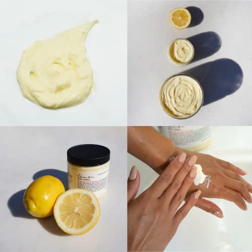 C.O. Bigelow Lemon Body Cream No. 005, 8 oz. & Lemon Lip Cream Trio, 0.5 oz. (Pack of 3)