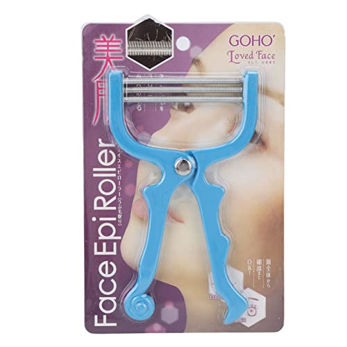 ZJchao 2pcs Spring Hair Remover, Stainless Steel Face Epilator Spring Threading for Women Face, Chin Hair, Upper Lip Hair, Mustache