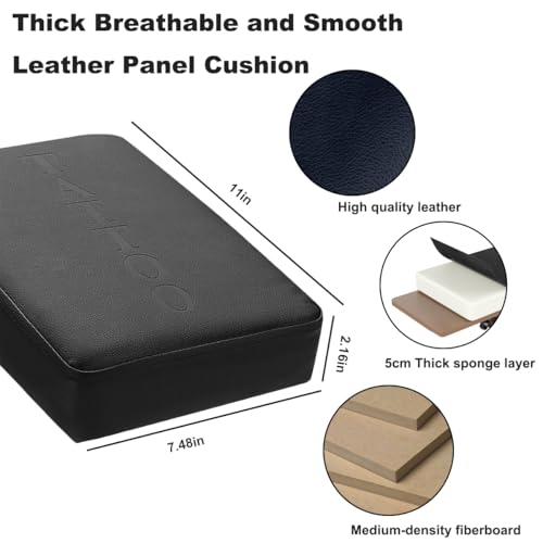 Tattoo Armrest Stand with Tray & Tripod Base ? Tattoo Arm Leg Rest Stand Adjustable Height & Angle, Portable Leather Support for Tattoo Artists, Studios & Mobile Work