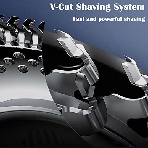 Sh50/52 Shaver Replacement Heads Compatible with Philips Series 5000 Razors, New Upgrade SH50 Shaving Replacement Blades Compatible with Norelco ATxx, PTxx, PT8xx, PT7xx, AT8xx, AT7xx