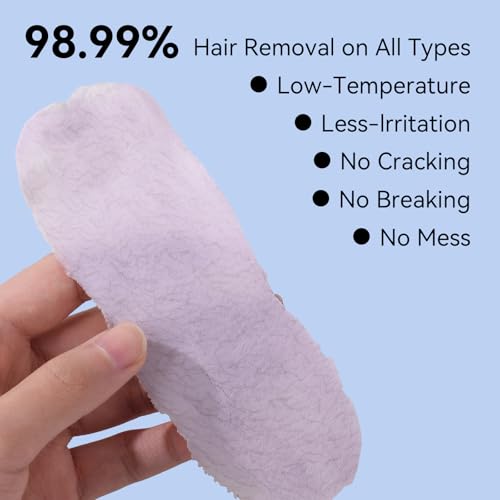 Flower Shaped 1LB Hard Wax Beads - 7 Unique Designs, Gentle Floral Scent, Color-Changing Wax Beads | All-Body Hair Removal (Face, Bikini, Arms, Legs) | At-Home Wax Refill for Women & Men