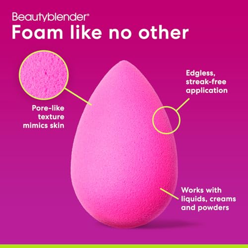Beautyblender¢ç | Discovery Kit - Makeup Sponge & Makeup Sponge Cleaner, Portable Protection Case, Professional Blending Application, Vegan & Cruelty Free, Made in the USA