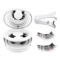 Magnetic Eyelashes with Applicator,Valentine's Gifts for Her,Reusable Magnetic Eyelashes Natural Look,Easy to Wear Reusable Soft Lashes kit No Glue Needed(Natural+Simple)