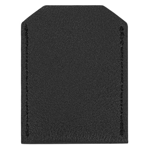 Linkidea 4 Pack Safety Razor Head Protector Cover, Shaving Travel Cover Handmade, Double Edge Safe Shaver Travel Accessories (Black)