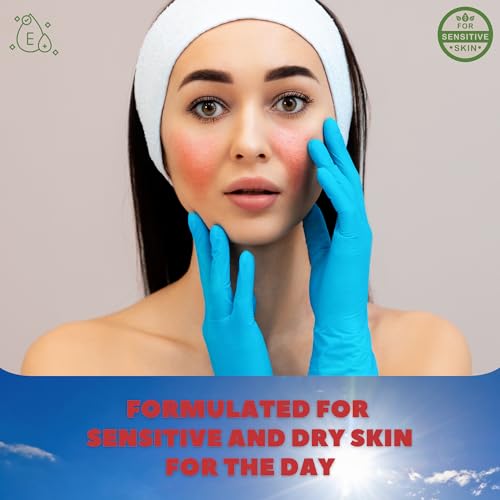 ECOCERT Certified Rose Blossom- Centifolia Rose Moisturizing Day Cream-50ml | Tested for Sensitive Skin | Luxurious, Hydrating, Soothing, Face Cream with Hydrolyzed Silk, Salicyclic Acid, Shea Butter