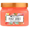 Tree Hut Peach Sorbet Shea Sugar Scrub, Exfoliating, Hydrating & Moisturizing Body Scrub with Shea Butter & Nourishing Essential Oils, Smooth & Soften Skin, 18 oz
