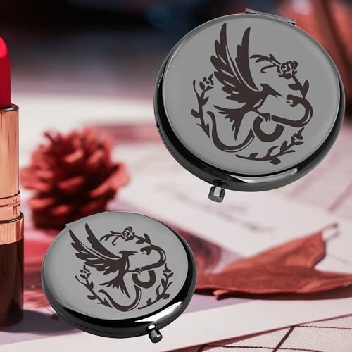 Magic Dragon Makeup Bag Zipper Pouch Travel Cosmetic Organizer for Women Fiery Magic Book Travel Toiletry Bag Waterproof Shaving Bag for Men Travel Toiletries