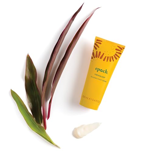 Nu Skin Epoch Fire walker Foot Cream | Infused with Hawaiian Ti Leaf & Babassu Oil | Soothes Tired Feet | Relaxing & Moisturizing Making it Travel Essentials | Foot Care | 100 ml | 2 Pack