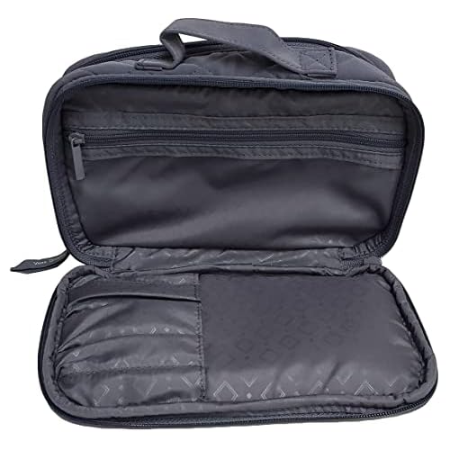 Medium Iconic Blush & Brush Makeup Case (Carbon Gray)