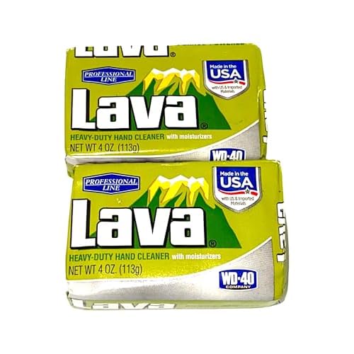 Lava 2 Pack Bar 10383 4 oz Pumice-Powered Hand Soap with Moisturizers