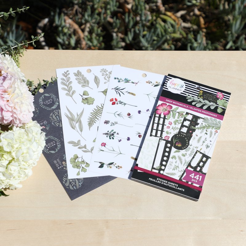 Planner & Appointment Book with 441 Stickers - 9 x 4.75 Inches Assorted Colors