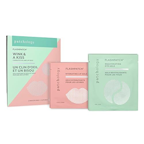 Patchology "Wink & A Kiss" Eye and Lip Gels Kit
