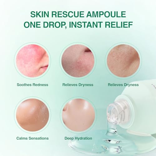 Aloe Serum (Muco Ritual Ampoule) ? Korean Vegan Facial Essence with 95% Aloe Polysaccharides ? Lightweight Hydration for Dry & Visibly Stressed Skin ? 4.05 fl oz (120ml)