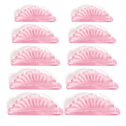 20Pcs Lashlift Pads Shields Self Sticky Lash Lift Rods C-Curl Pad Soft Eyelash Perm Rod Air Bubble Silicone-Light Weight Guard No glue Reusable Eyelash Perming for Eyelashes Lifting