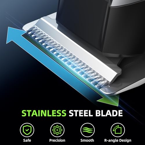 Beard Trimmer for Men, 15 Pieces Mens Grooming Kit, 5 in 1 Stainless Steel Blade Cordless Hair Clippers, 150-Min Long Runtime, IPX7 Waterproof, 3 Speeds Body Hair Trimmer for Nose, Ear, Face, Chest
