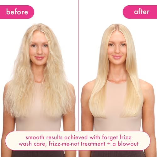 amika frizz-me-not hydrating anti-frizz treatment | lightweight hydrating spray for medium to thick coarse hair types 2a-4c, humidity + heat protection, smooth frizz for up to 3 days