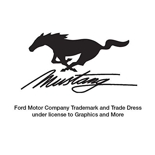 Ford Mustang Logo Makeup Cosmetic Bag Organizer Pouch
