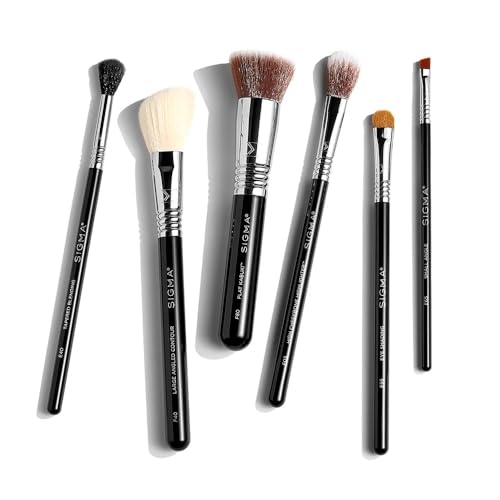 Sigma Beauty Professional E55 Eye Shading Brush ? Eye Makeup Brush for Even Base Application - Soft, Dense Eyeshadow Makeup Brush for Primer, Cream Eyeshadow or Powder Eyeshadow (1 Brush)