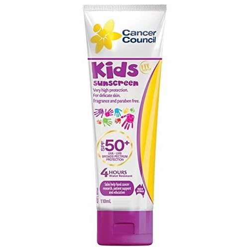 Cancer Council Australia Kids Sunscreen Range SPF50+ 110 ml.