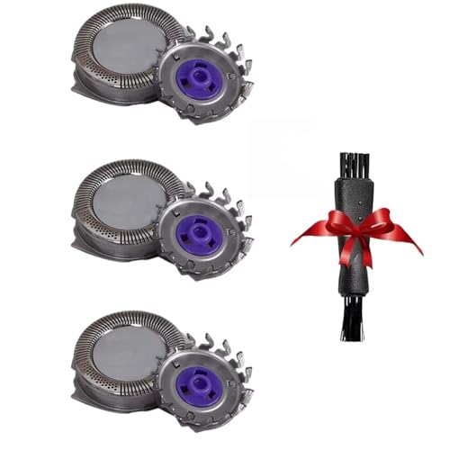 3 Pcs Upgraded HQ8 Replacement Heads Fit for ss Norelcos 7250XL 7240XL 7310XL AT830 PT735, Men's Shaver Heads Blades Cutter Replacement, Dry and Wet Shaving & Easy to Clean£¬Razor Accessories