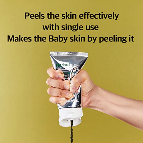 MEDI-PEEL Herbal Peel Tox 4.23 fl oz / 120g | Peeling Facial Soothing Cleanser, Exfoliating Cleanser | Wash Off Cream Mask | Vegan, Korean Skincare, For All Skin Types