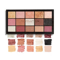 Makeup Revolution Reloaded Palette, Makeup Eyeshadow Palette, Includes 15 Shades, Lasts All Day Long, Vegan & Cruelty Free, Affection, 16.5g