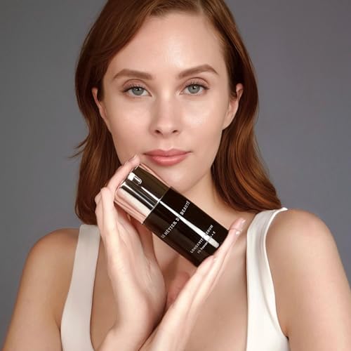 M?TIER Longevity Serum Makeup Primer, Antioxidant-Rich Base for Lasting Makeup, Anti-Aging, Resveratrol, Moisturizes, Luminous Finish (1.7 fl oz)