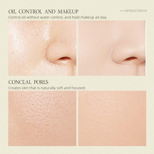 Loose Setting Powder Translucent, Face Matte Finishing Powder Brightener Makeup, Waterproof High-Definition Traceless Long-Lasting Oil Control, polvo traslucido maquillaje para mujer, 04