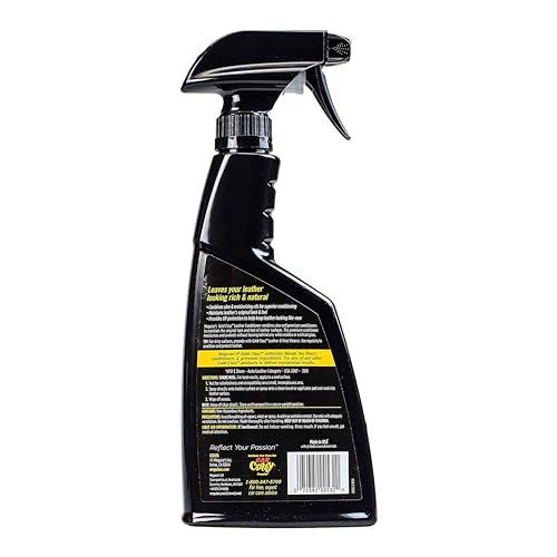 Meguiar's Gold Class Leather Conditioner Spray - Premium Car Leather Conditioner - Protect Your Car's Seats from Cracking, Fading and Drying Out - Keep It Looking and Feeling New, 16 Oz