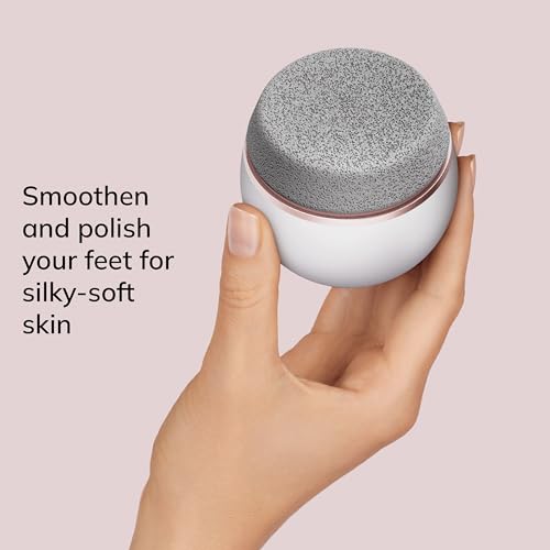 GESKE Pumice Stone Callus Remover | 7 in 1 | Foot File with Replaceable Long-Lasting Pumice Stone | for Smooth Feet | Advanced Exfoliator & Skin Softener | Ideal for Your Pedicure Kit